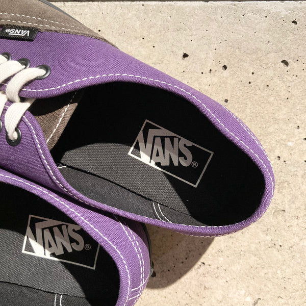 【VANS】Authentic / Black Sidewall × Gothic Grape