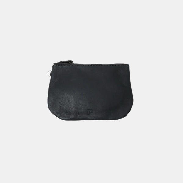 【hobo】UTILITY CASE M  -COW LEATHER- / Black