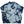 【 BLUE BLUE JAPAN 】エイトロックスムース インディゴシボリ フレンチTシャツ / Indigo