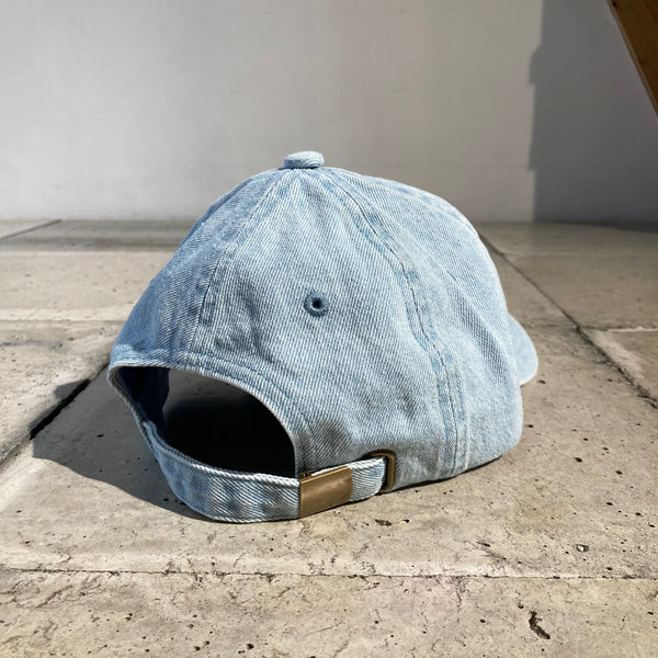【TOKIS】EMBROIDERY LOGO CAP / Lt. Denim