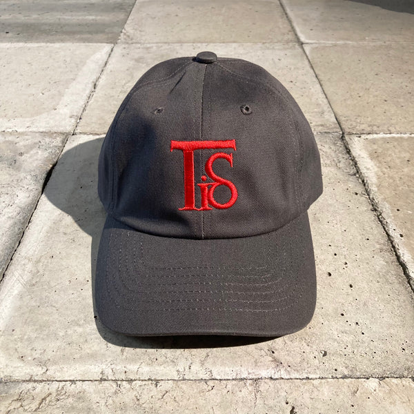 【TOKIS】EMBROIDERY LOGO CAP / Smoky Black