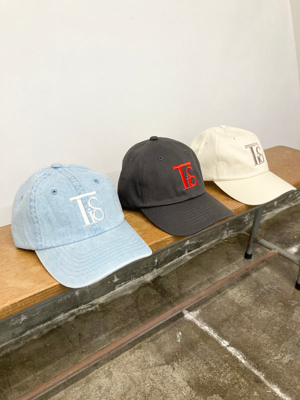 【TOKIS】EMBROIDERY LOGO CAP / Smoky Black