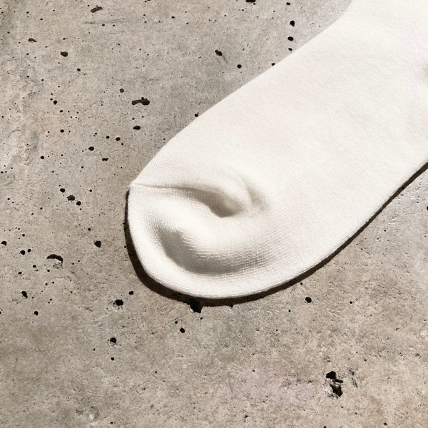 【 BLUE BLUE JAPAN 】JAPAN FLAG BACK STYLE SOCKS / Natural
