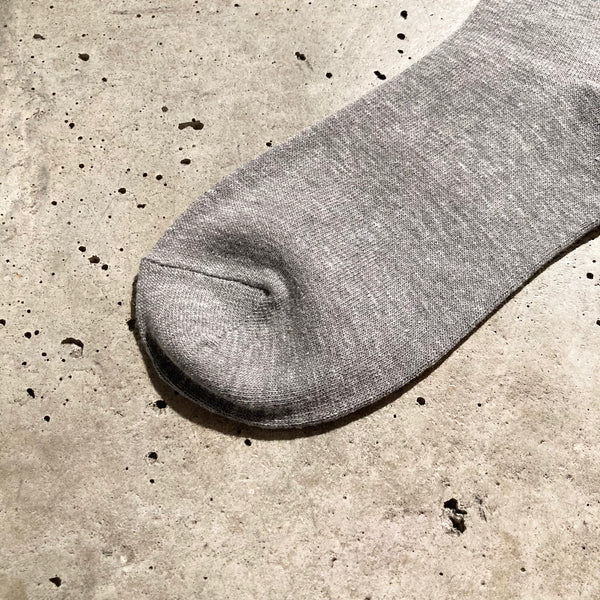 【 BLUE BLUE JAPAN 】JAPAN FLAG SOCKS / Grey