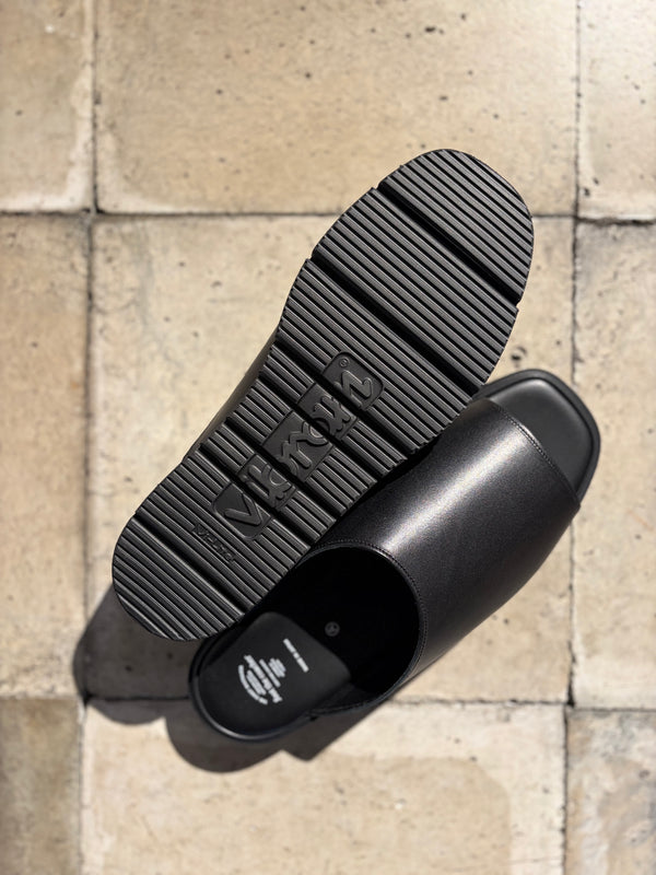 【foot the coacher / フットザコーチャー】VAMP SANDALS / Black
