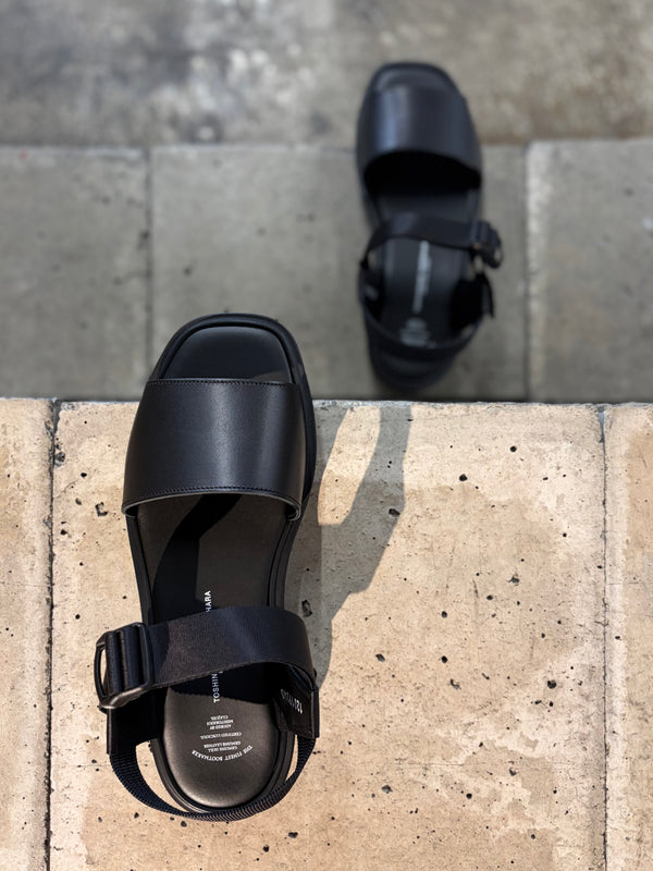 【BEAUTIFUL SHOES / ビューティフルシューズ】UTILITY SANDALS / Black
