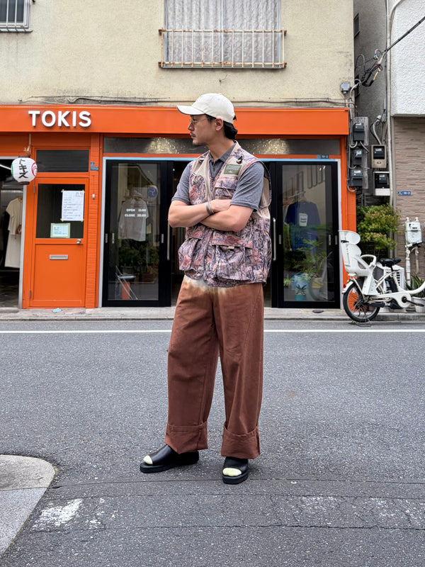 【TOKIS】EMBROIDERY LOGO CAP / Ivory