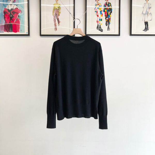 【 PICEA / ピセア 】14GG CREW NECK / Black