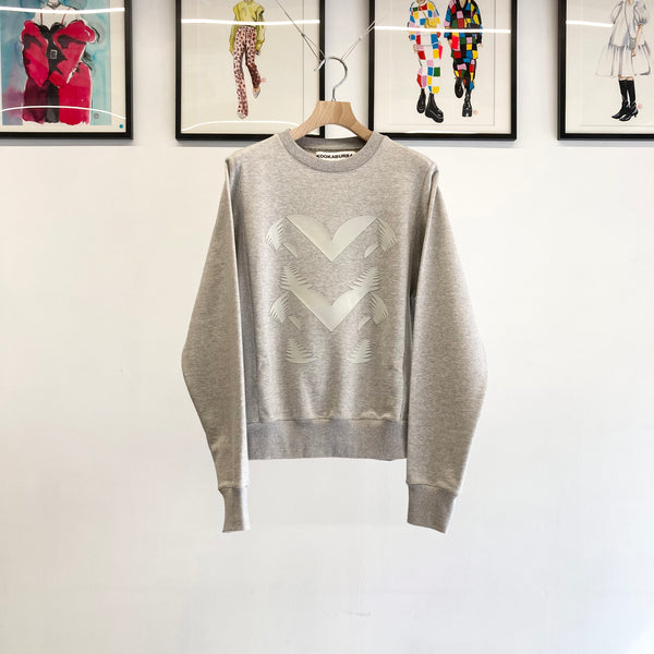 【 KOOKABURRA 】RRINTED SWEAT / Grey