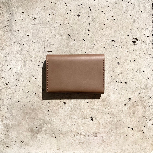 【 vedere 】POCKET WALLET / Khaki Brown