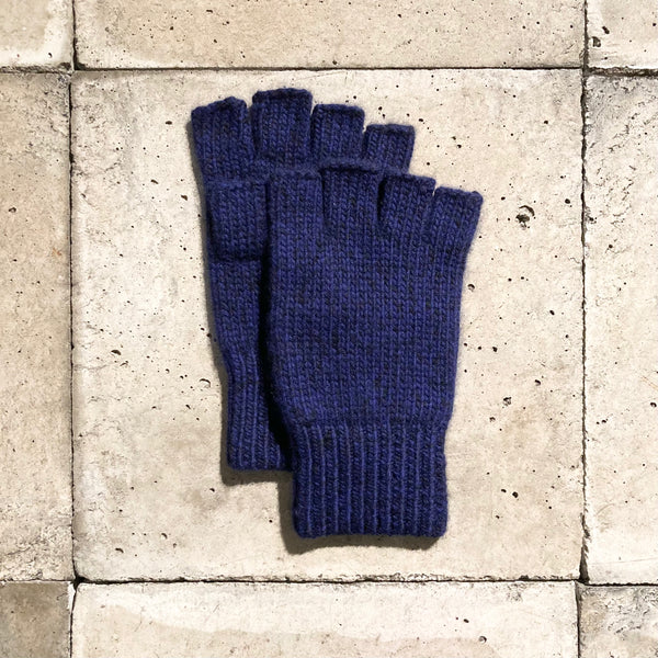 【 PICEA / ピセア 】GLOVES / Black × Right Purple