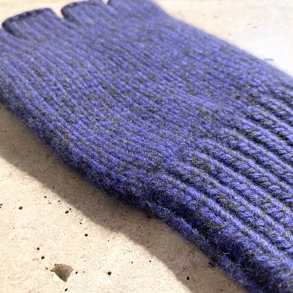 【 PICEA / ピセア 】GLOVES / Black × Right Purple