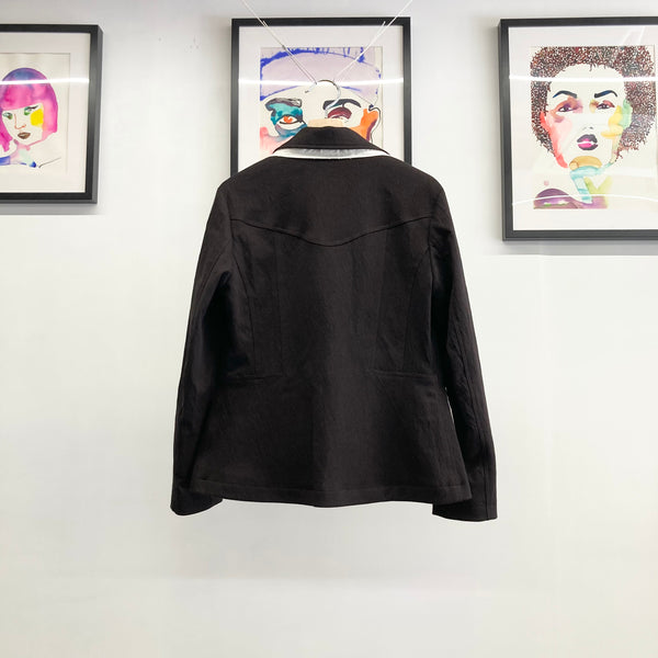 【 BALIA / バーリア 】SHAPED SHORT JACKET / Black