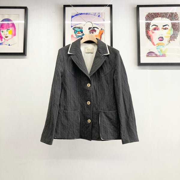【 BALIA / バーリア 】SHAPED SHORT JACKET / Asphalt