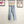 【 RIVER 】LEVIS REMAKE DENIM - BACK TUCK - / White Flower