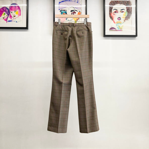 【 HOMMENA 】DROP TAILOR PANTS / Glen Check