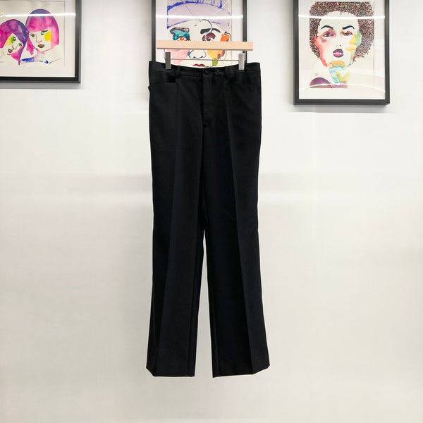 【 HOMMENA 】DROP TAILOR PANTS / Black
