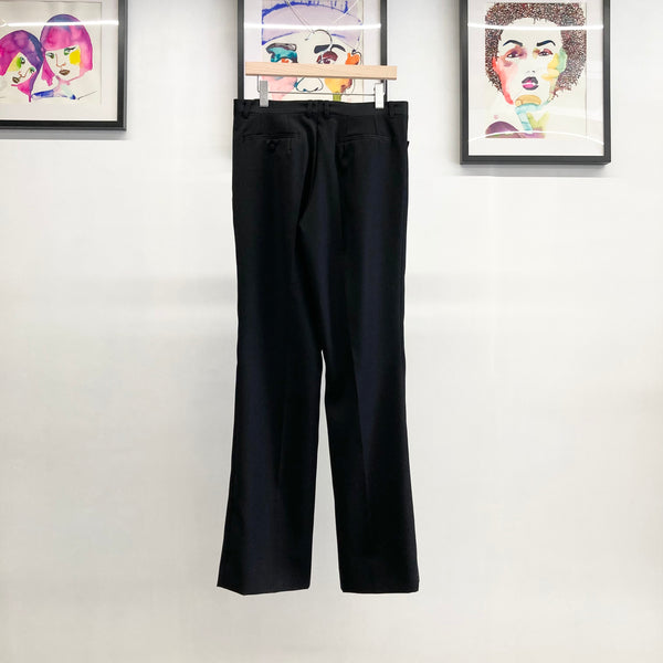 【 HOMMENA 】DROP TAILOR PANTS / Black