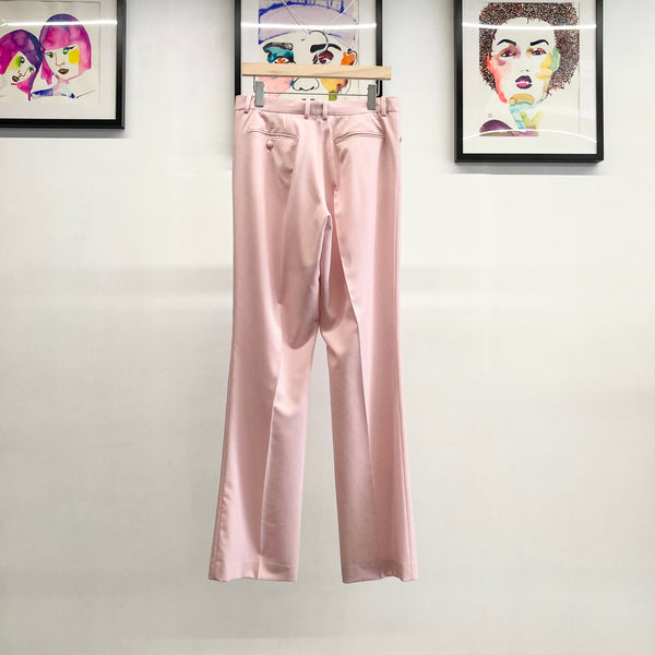 【 HOMMENA 】DROP TAILOR PANTS / Pink