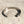 【hobo】BRASS BRACELET NARROW - with HORSE LEATHER - / Black