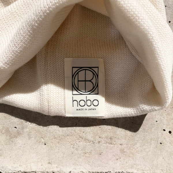 【hobo】WAFFLE BEANIE / Natural