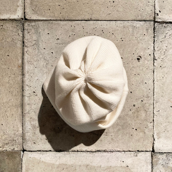 【hobo】WAFFLE BEANIE / Natural