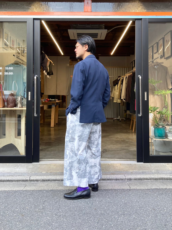 【m's braque】EASY PANTS / Grey-Bottles