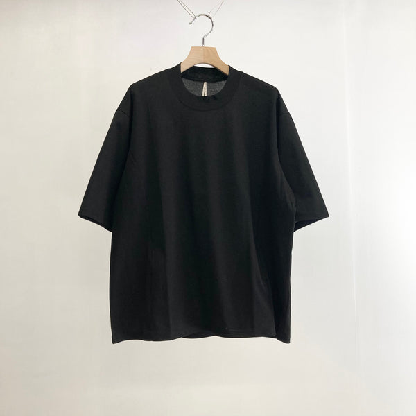 【m's braque】SIDE POCKETED T-SHIRT / Black