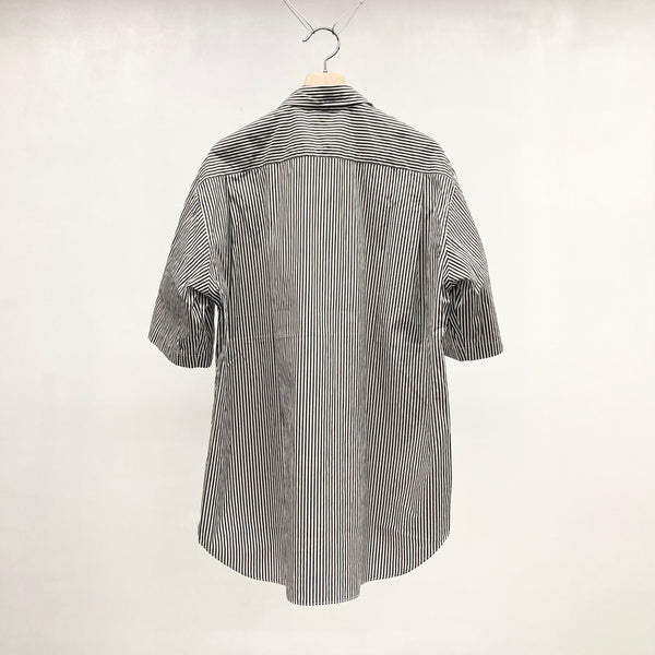 【biscuithead / ビスケットヘッド】EMBROIDERY HARF SLEEVE SHIRT / ストライプ