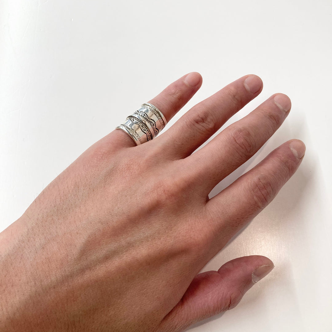 TOUAREG SILVER】SILVER RING 12 – TOKIS