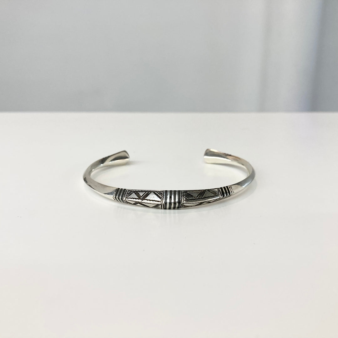 TOUAREG SILVER】SILVER BANGLE 24 – TOKIS