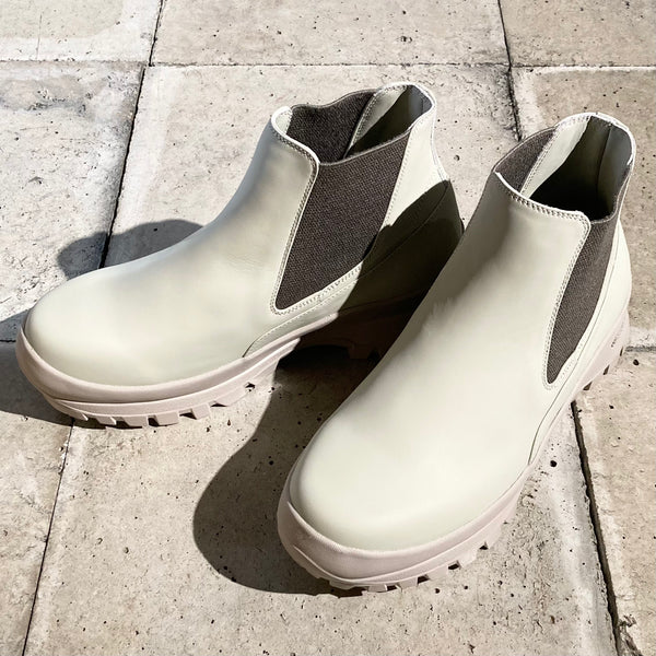 【BEAUTIFUL SHOES / ビューティフルシューズ】BRISTOL SIDEGORE / Light Grey