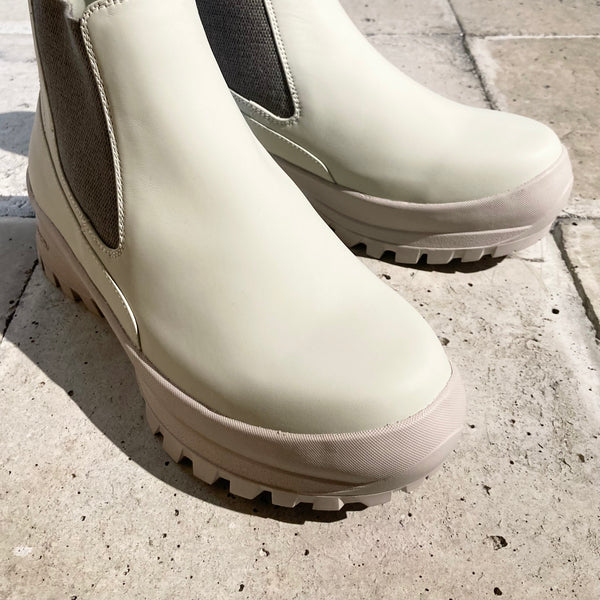【BEAUTIFUL SHOES / ビューティフルシューズ】BRISTOL SIDEGORE / Light Grey