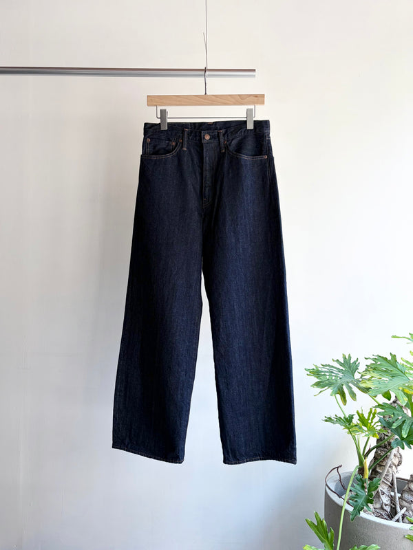 【 UNUSED 】WIDE DENIM PANTS / Indigo