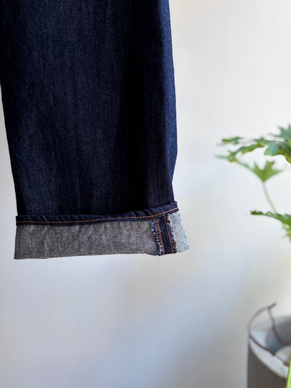 【 UNUSED 】WIDE DENIM PANTS / Indigo