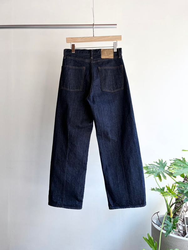 【 UNUSED 】WIDE DENIM PANTS / Indigo