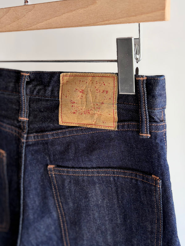 【 UNUSED 】WIDE DENIM PANTS / Indigo