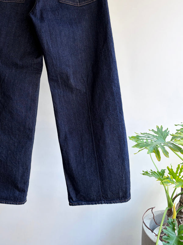 【 UNUSED 】WIDE DENIM PANTS / Indigo