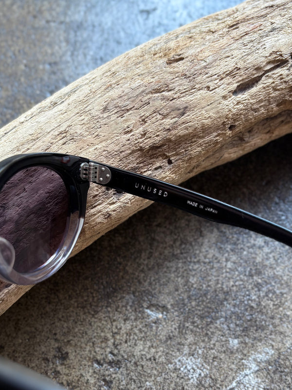 【 UNUSED 】ayame × UNUSED SUNGLASS / Black × Clear