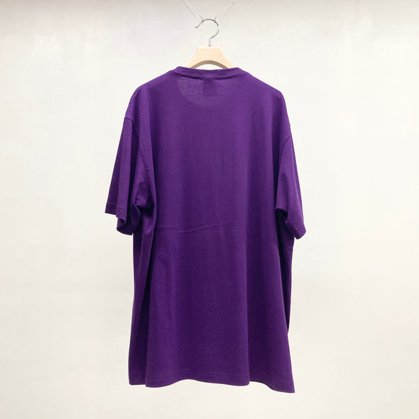 【TOKIS】PRINTED CREW NECK T-SHIRT / Purple