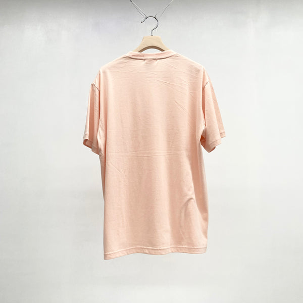 【TOKIS】PRINTED CREW NECK T-SHIRT / Off Pink