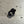 【 TIE A KNOT 】CRYSTAL BEADS RING with SILVER 925 / Black × Black #5