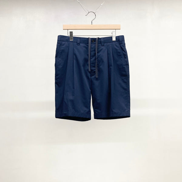 【YOTA TOKI】2-PLEATED SHORTS / Navy