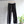 【m's braque】BACK SIDE TUCK BALLOON PANTS / Black Moire