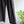 【m's braque】BACK SIDE TUCK BALLOON PANTS / Black Moire