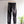 【m's braque】BACK SIDE TUCK BALLOON PANTS / Black Moire