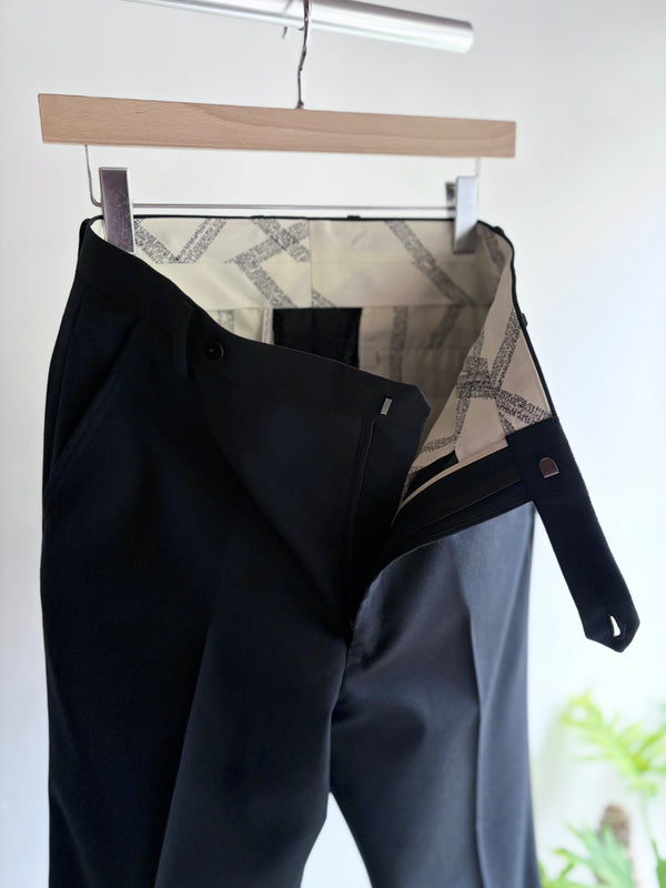 【m's braque】FLARE PANTS / Dark Navy