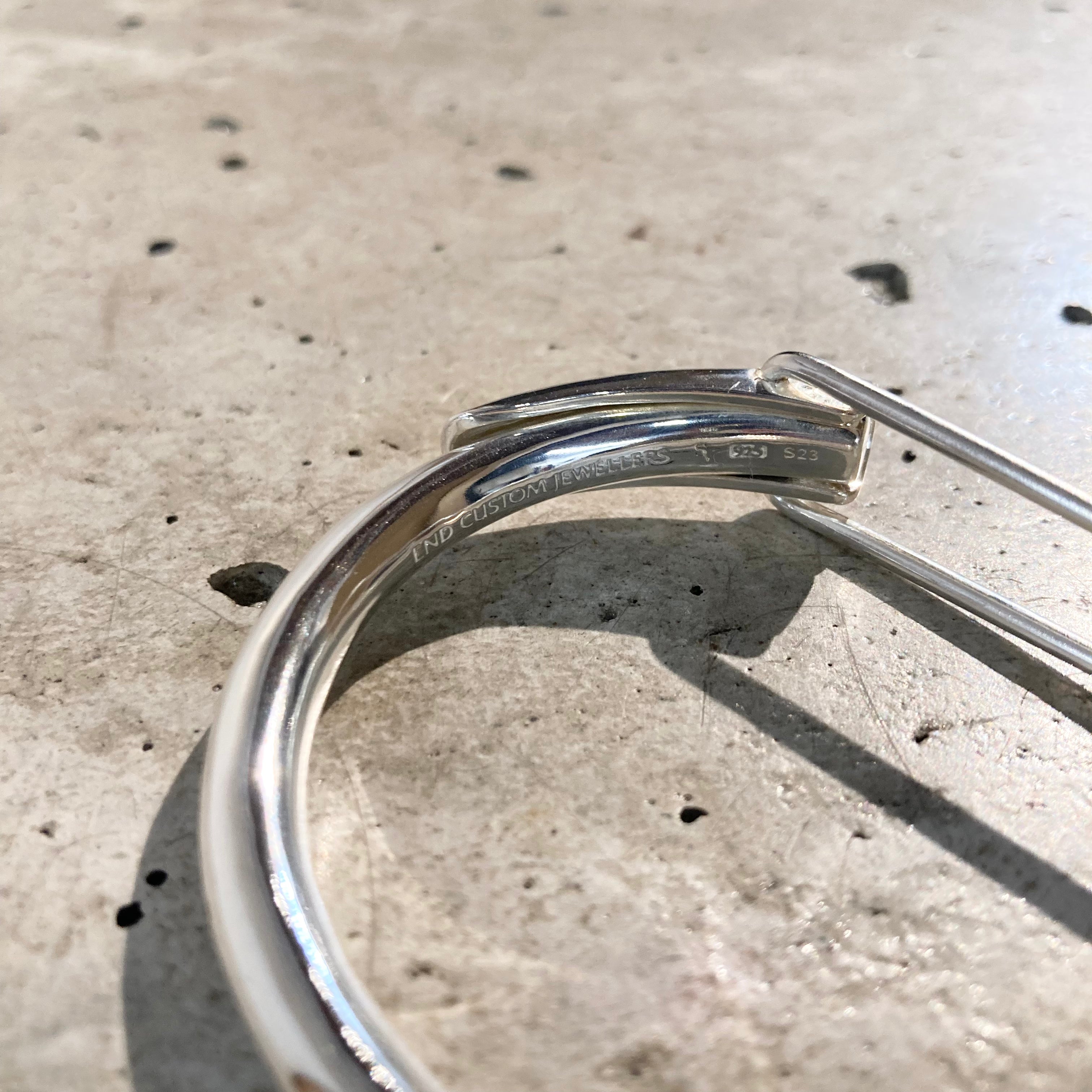 END CUSTOM JEWELLERS】CLIP CUFF / Silver – TOKIS END CUSTOM JEWELLERS】CLIP CUFF / Silver – TOKIS