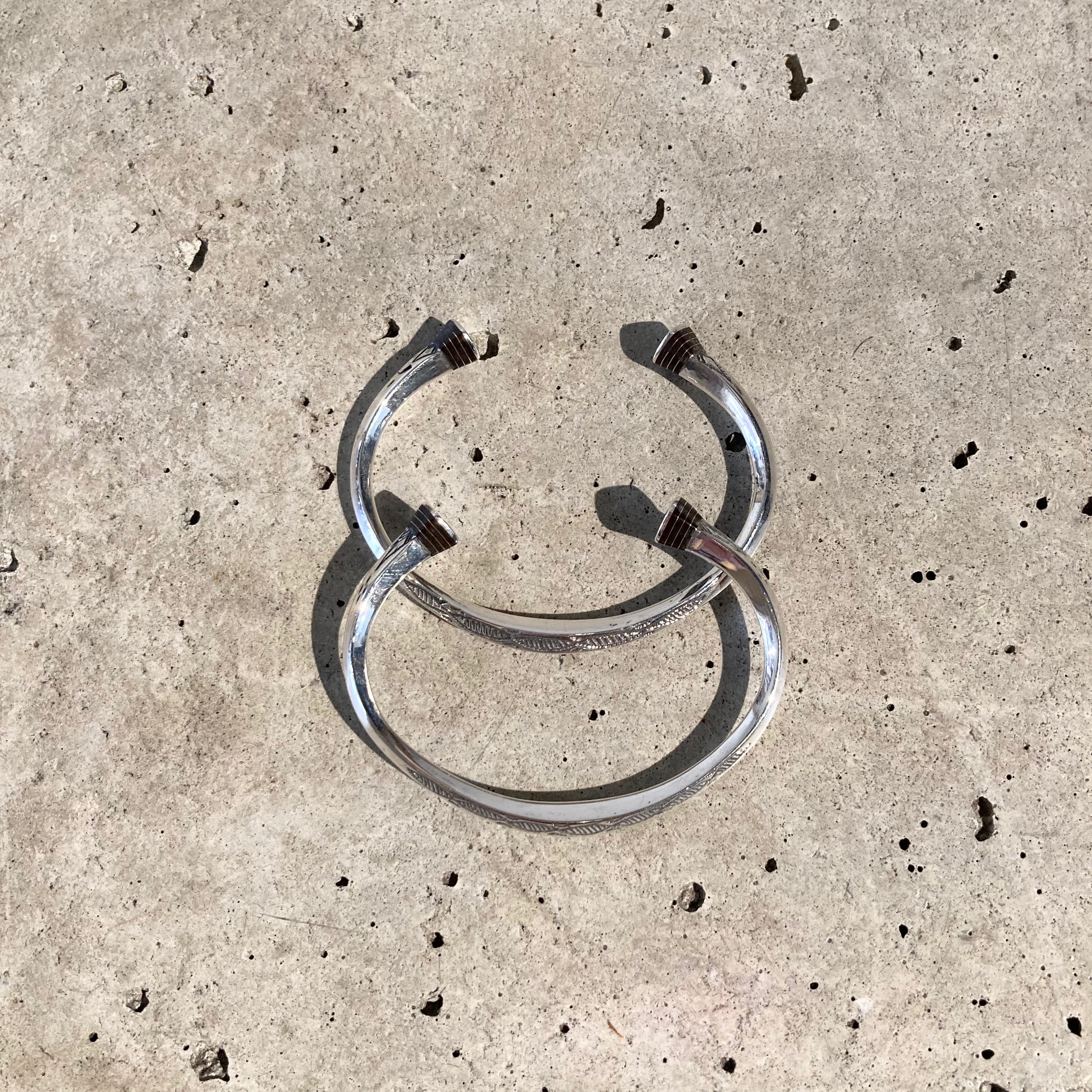 TOUAREG SILVER】SILVER BANGLE 02 – TOKIS