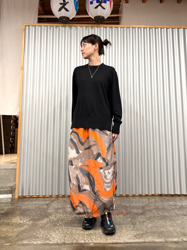 【 PICEA / ピセア 】14GG CREW NECK / Black